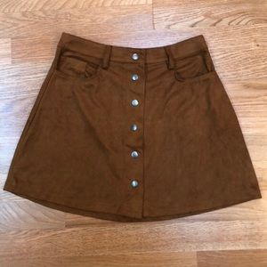 🍁BUTTON UP SKIRT